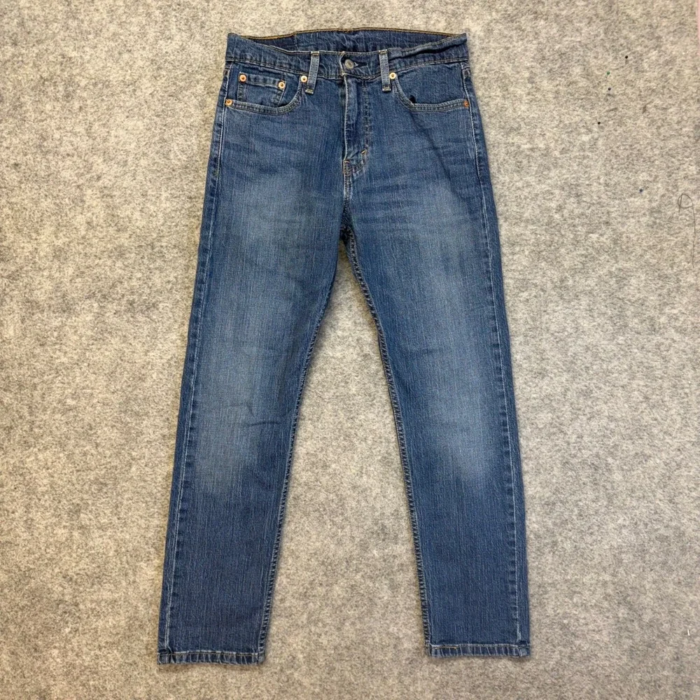 Lot of 3 Levi's 541 502 Tapered Jeans Men's 30x30 Blue Brown Work Pants Denim